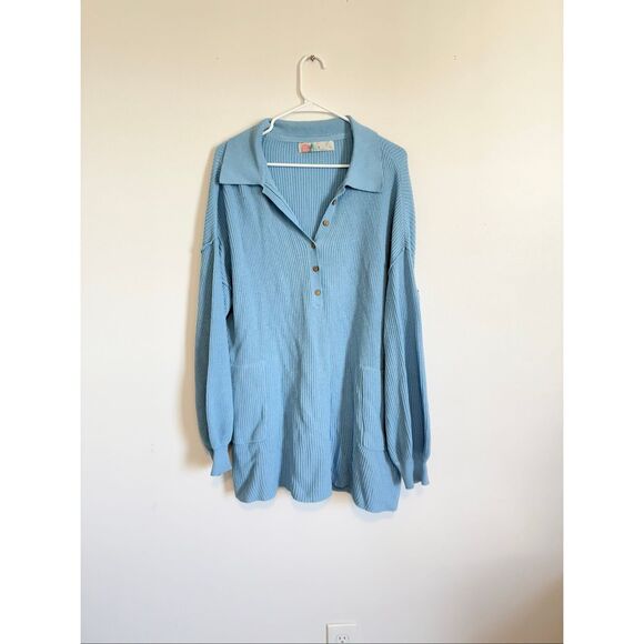 Free People Picnic Sweater Dress - Picture 2 of 6